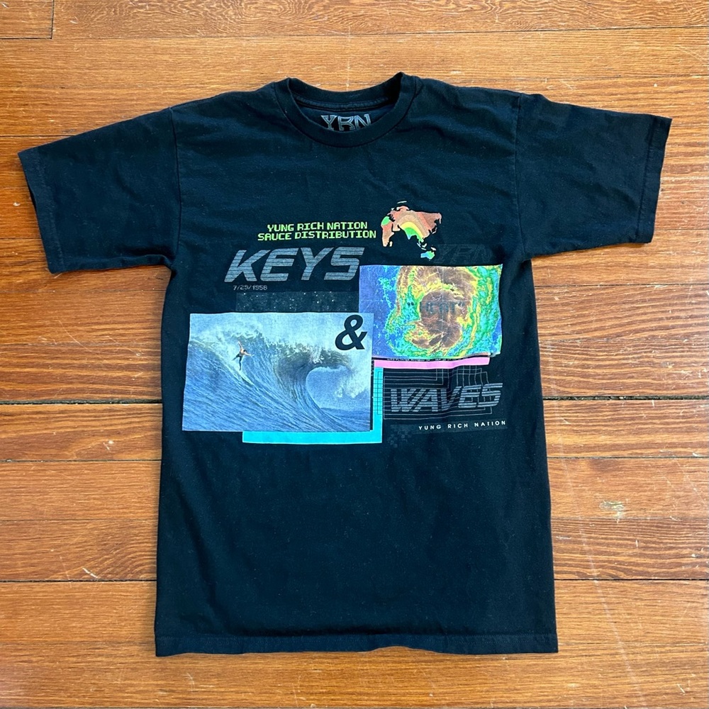 Yung Rich Nation Keys Waves T Shirt